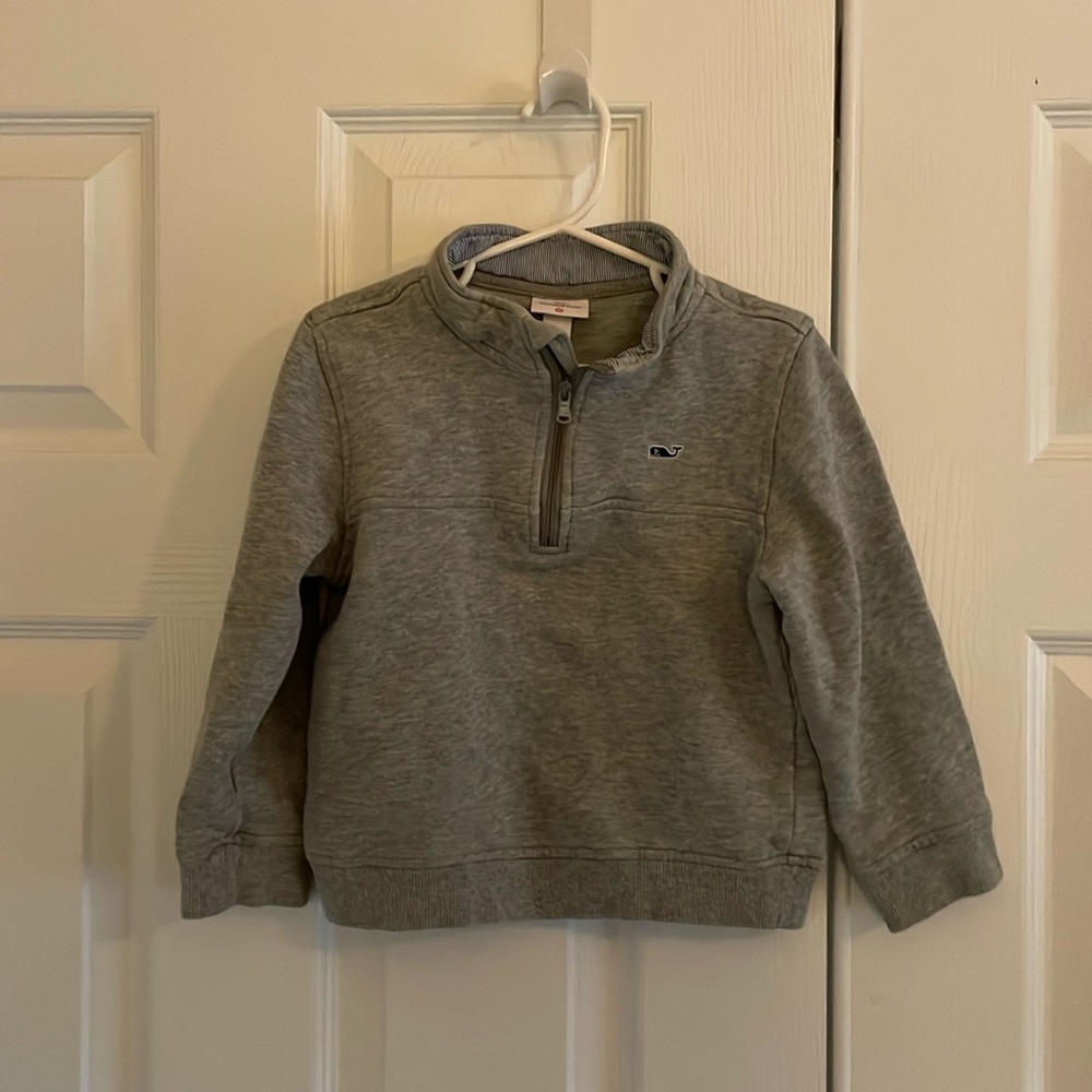 Vineyard vines quarter zip jacket kids size 4T